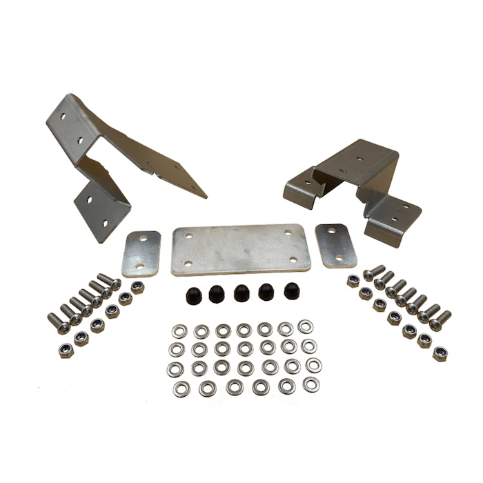 Brackets for mounting Alu-Cab Awnings to Alu-Cab Icarus Roof Conversions