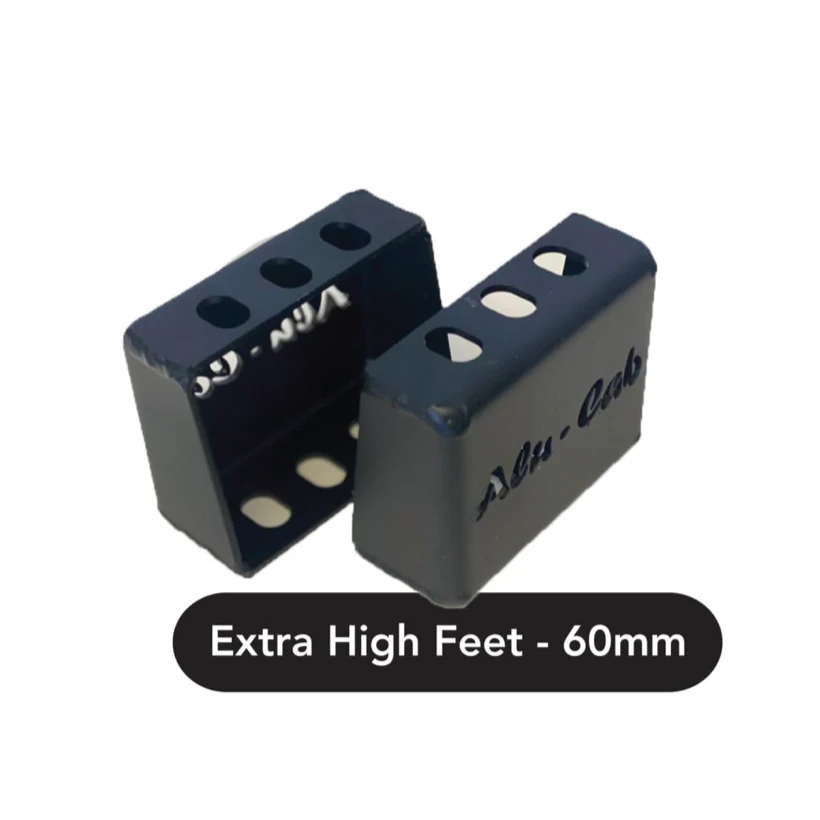 Alu-Cab HD Load Bar & Mounting Feet Kit (Pair + 4 Feet) - Image 7