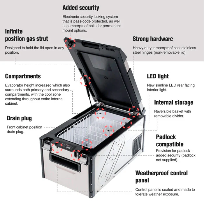 ARB Elements 63QT Fridge Freezer - Image 3
