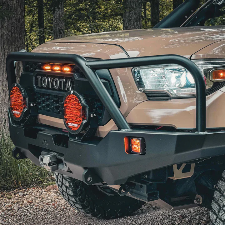 Hi-Lite Overland Front Bumper - Bull Bar - Tacoma 2016-2023 - Image 2
