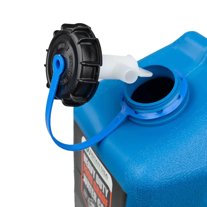Water Can with Spout - 22L (5.8G) - Blue - Image 4