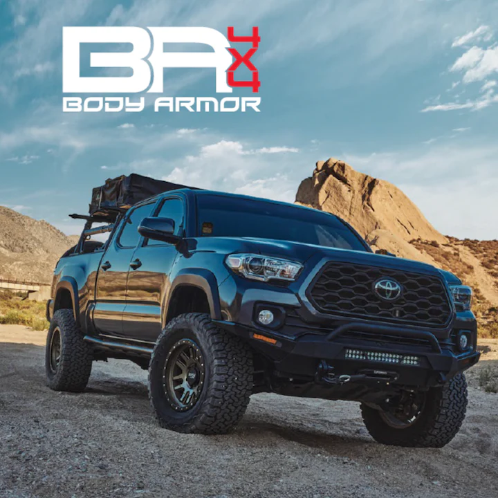 Body Armor 4x4 Hiline Bumper High Clearance Side Wings - 2016-23 Tacoma - Image 2