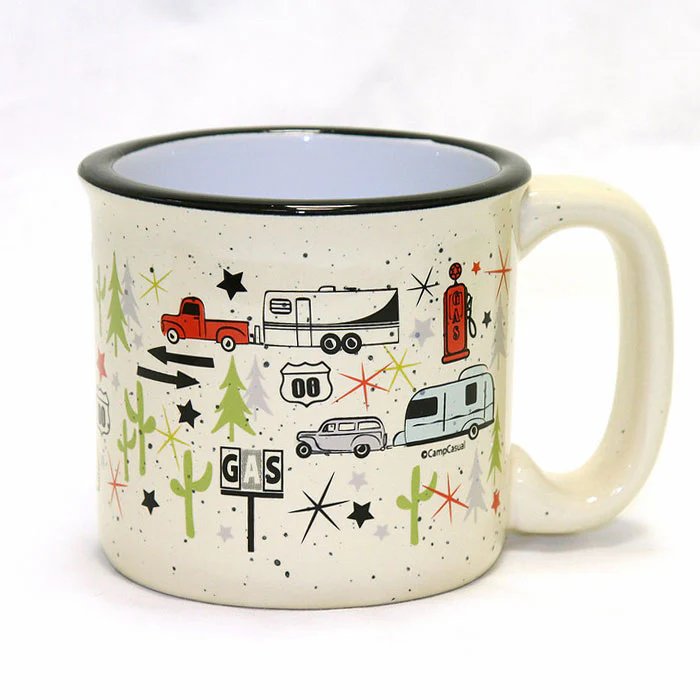 Camp Casual Ceramic Mugs - Image 2