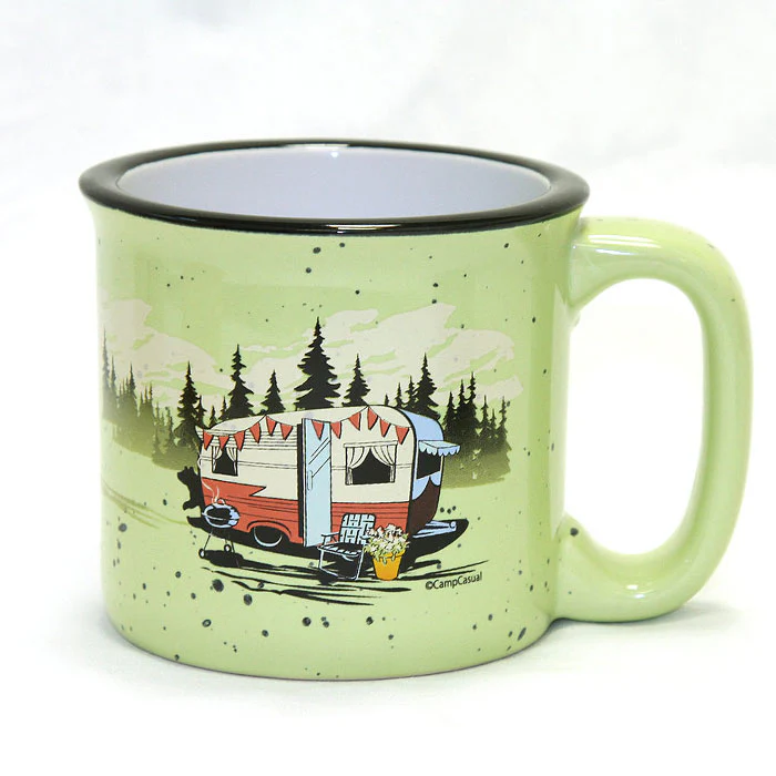 Camp Casual Ceramic Mugs - Image 3