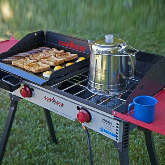 Camp Chef Pro 60X Stove – 2 Burner Cooking System - Image 4
