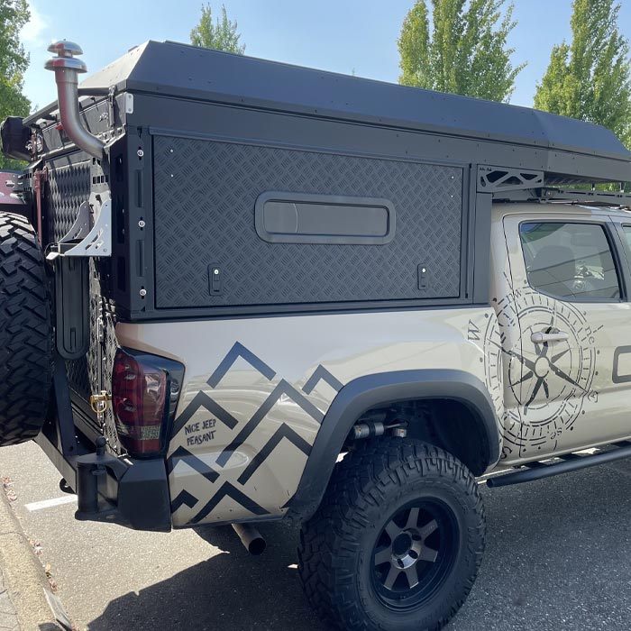 Canopy Camper Side Window Kit