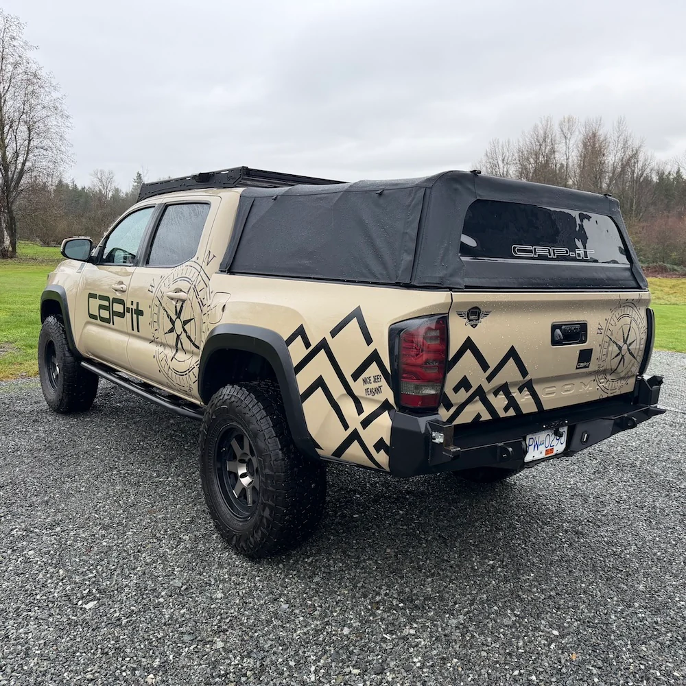Cap-it CVX Soft Canopy | Fold-Forward Fabric Truck Canopy - Image 5