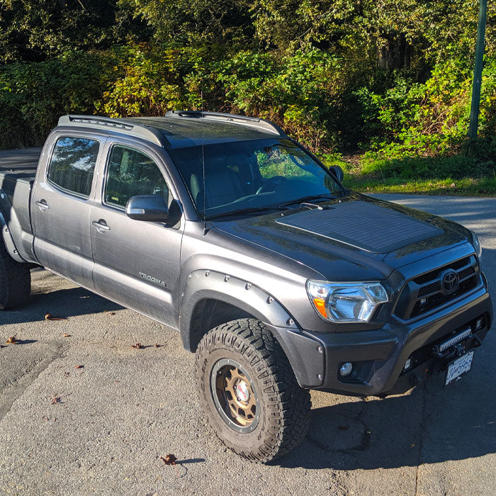 Cascadia Hood Solar Panel 2005-15 Tacoma - Image 5
