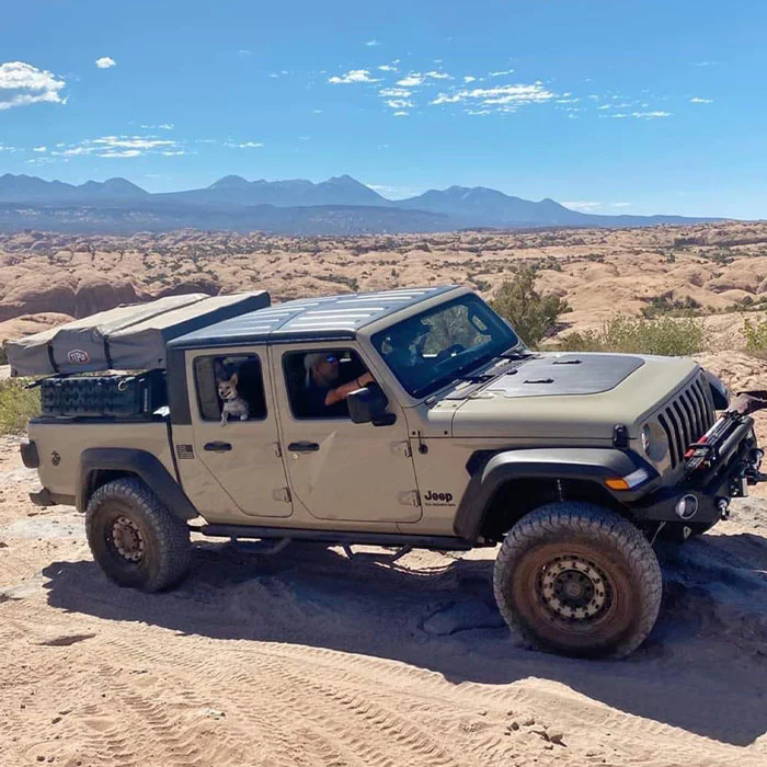 Cascadia Hood Solar Panel Jeep JL / Gladiator 2019+ - Image 5