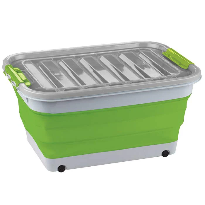 Collapsible Storage Tub with Lid