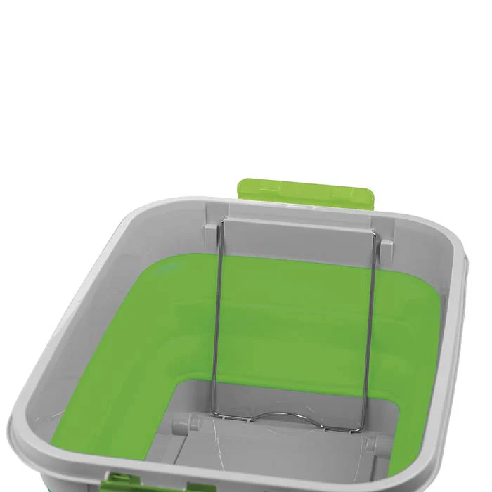 Collapsible Storage Tub with Lid - Image 3