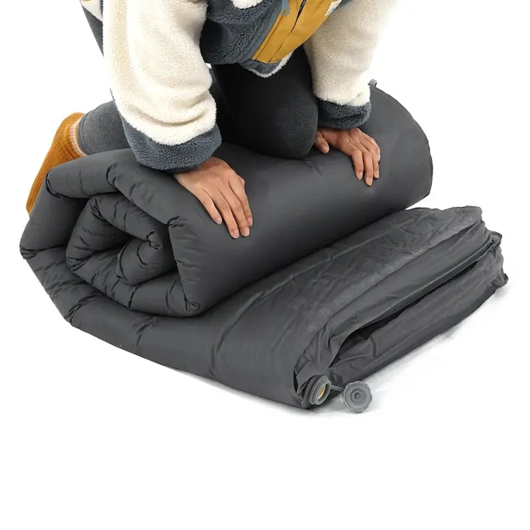 Double Self-Inflating Camping Foam Mattress - Image 4