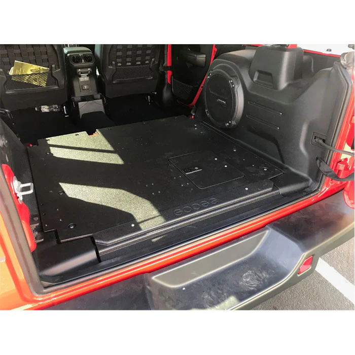 Jeep Wrangler 2018-Present JLU 4-Door Rear Plate System - Image 2