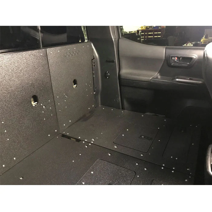 Toyota Tacoma 2005-Present 2nd and 3rd Double Cab Second Row Delete Plate System - Image 3