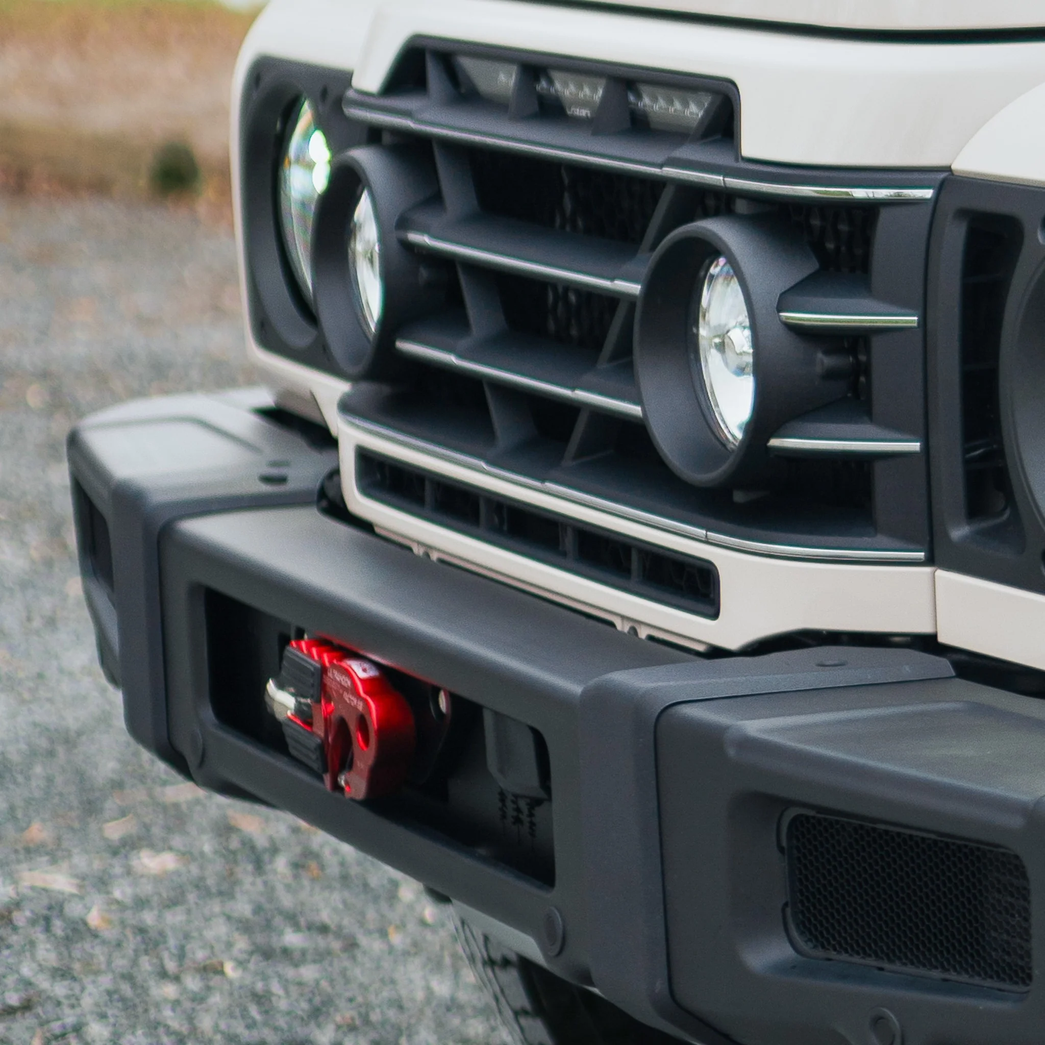 Hidden Winch Mount System for INEOS Grenadier | WARN VR EVO 12-S Kit - Image 2