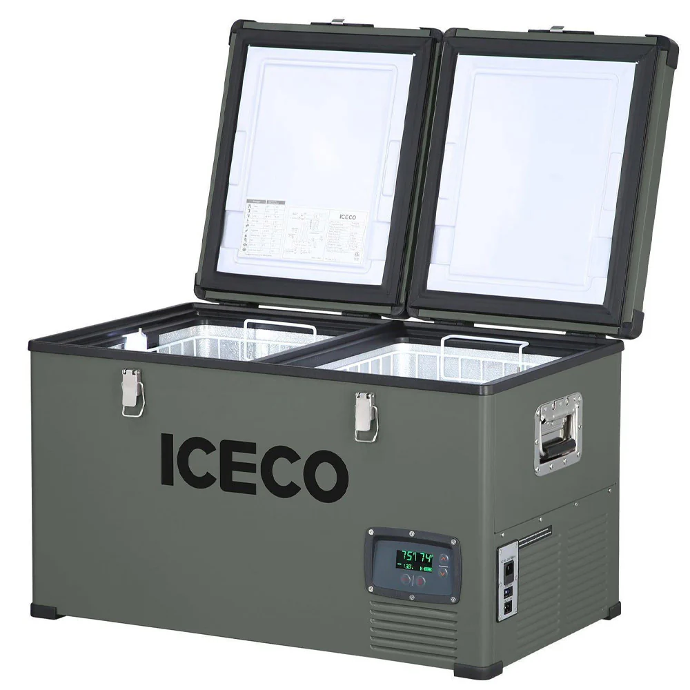 ICECO VL60 Dual Zone Fridge Freezer – 60L (63.4QT)