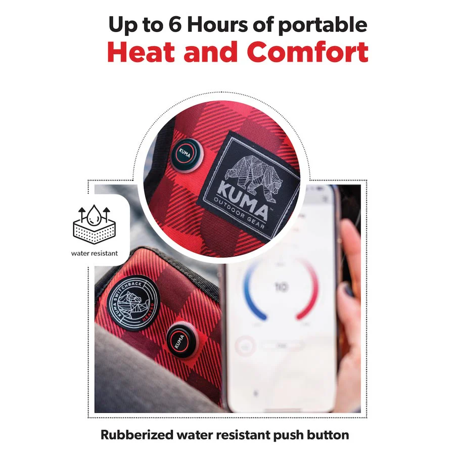 KUMA Bear Buddy Bluetooth Heated Chair - Image 6