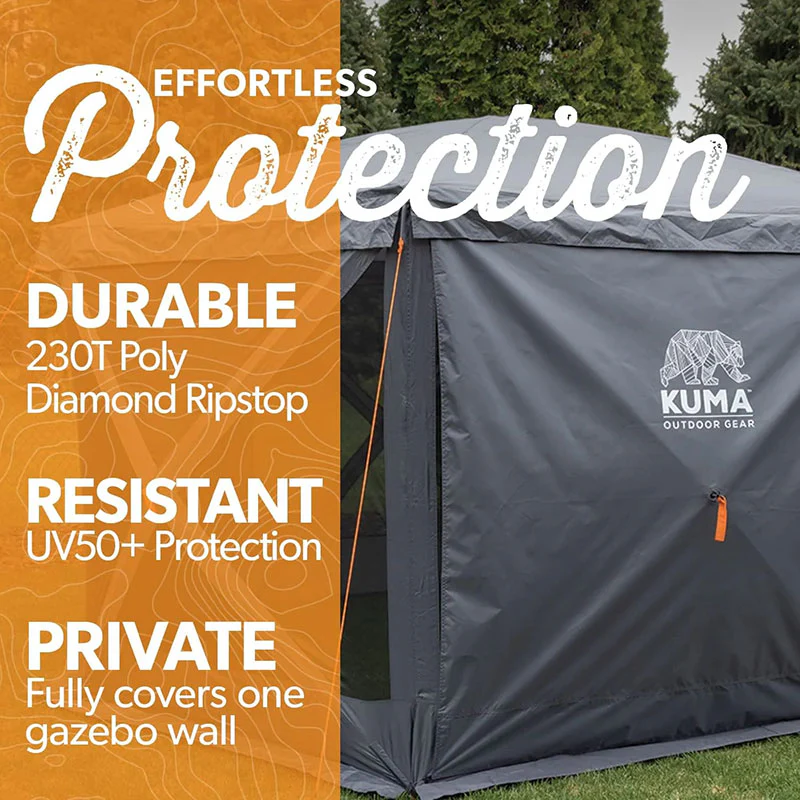 KUMA Bear Den Gazebo Privacy Panel (Taller) - Image 2