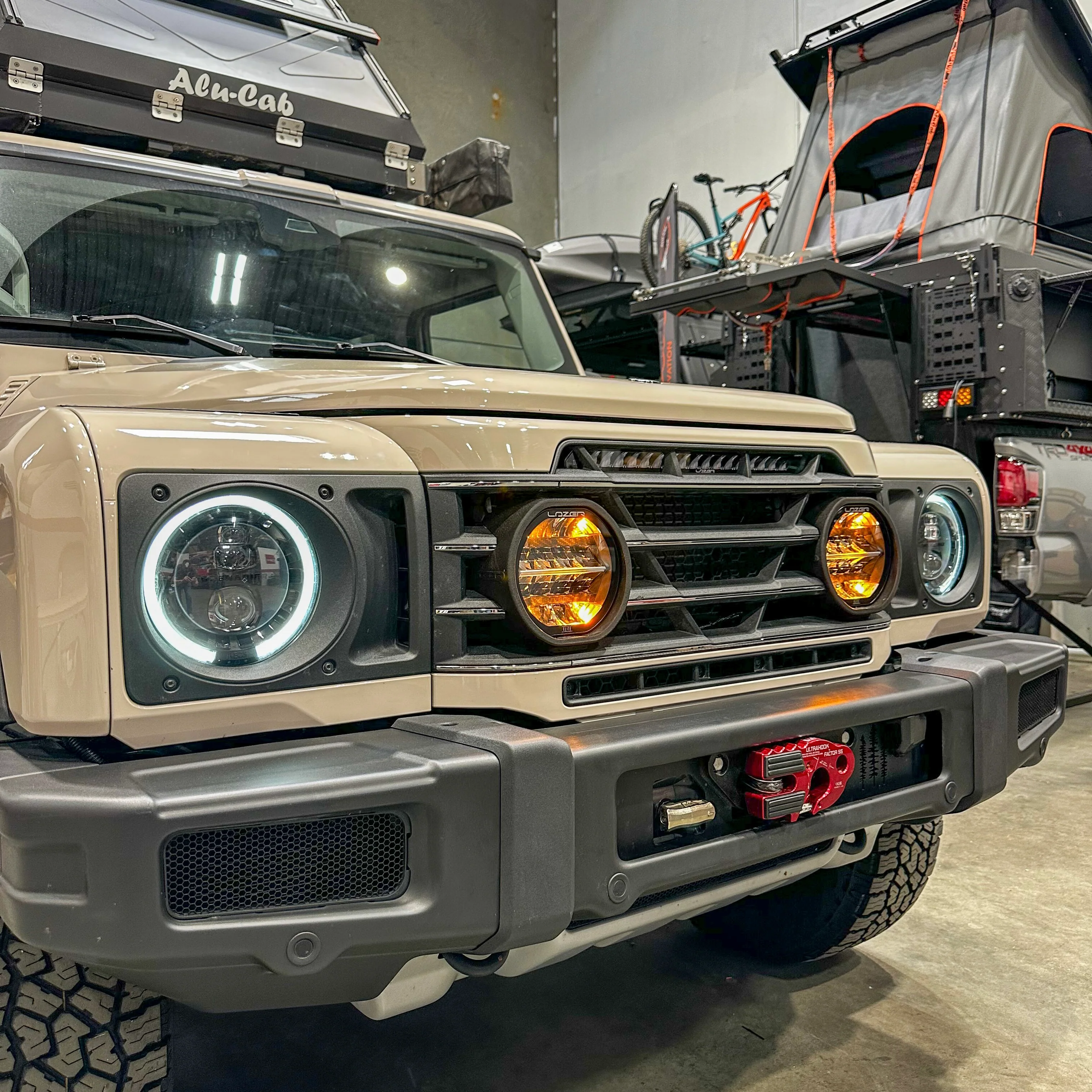Lazer Lamps Grille Kit | Ineos Grenadier - Sentinel 7"