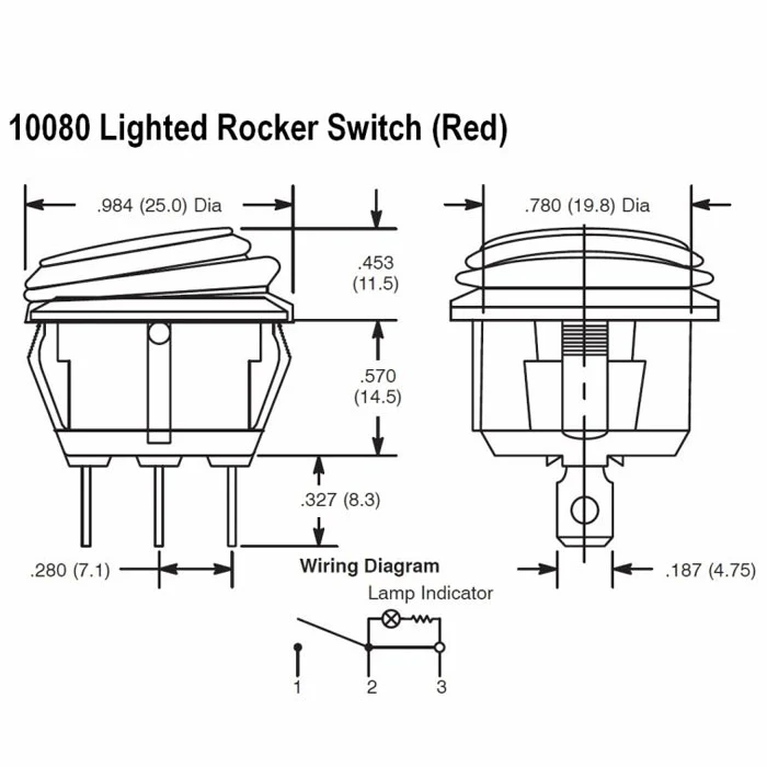 Lighted Rocker Switch - Image 3