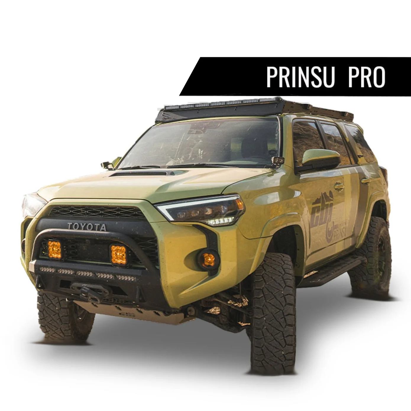 Prinsu Pro Toyota 4Runner Full Roof Rack | 2010-2024