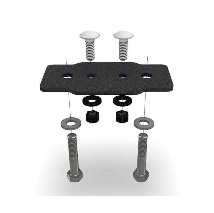 Prinsu RotopaX Mount - Single Crossbar Mount - Image 2