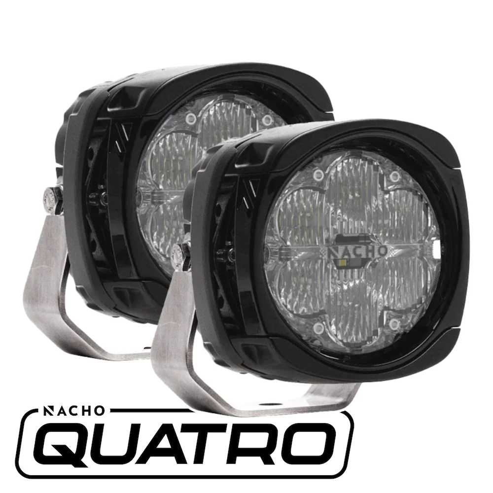Quatro Flood Beam Pattern