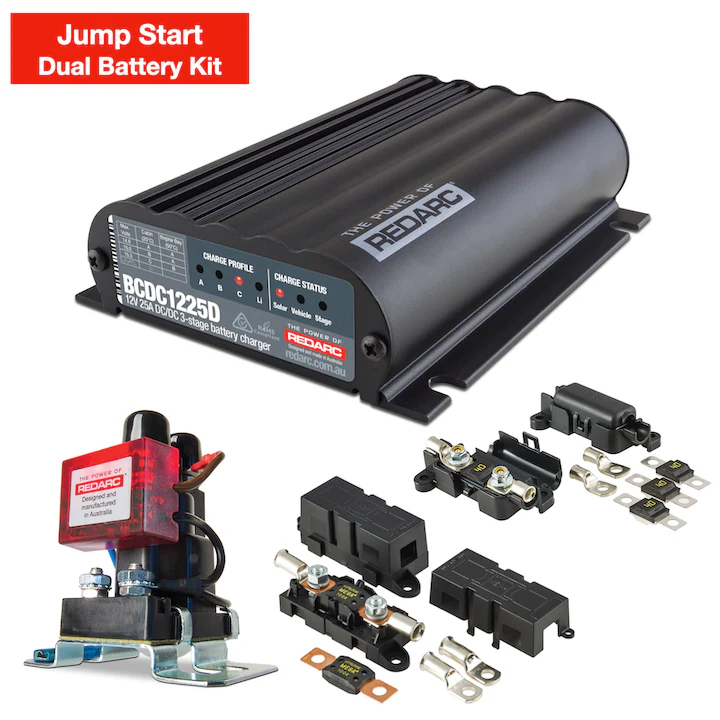 Jump Start Ready Dual Battery Kit