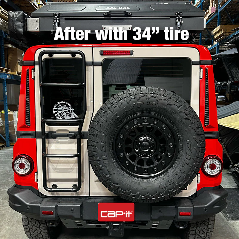 Spare Tire Carrier Relocation Bracket – Ineos Grenadier by Agile Offroad - Image 2