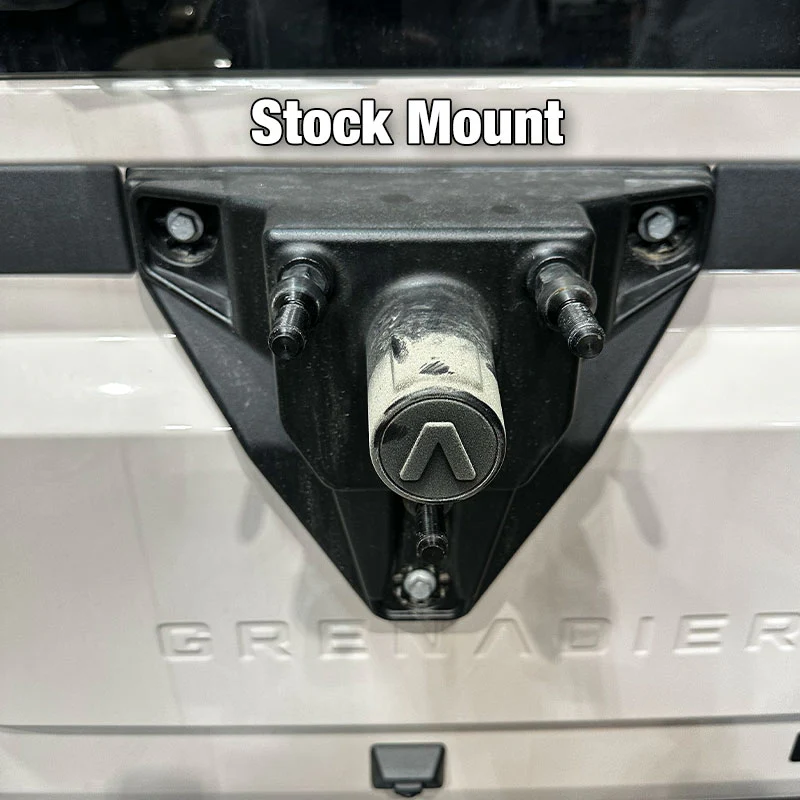 Spare Tire Carrier Relocation Bracket – Ineos Grenadier by Agile Offroad - Image 5