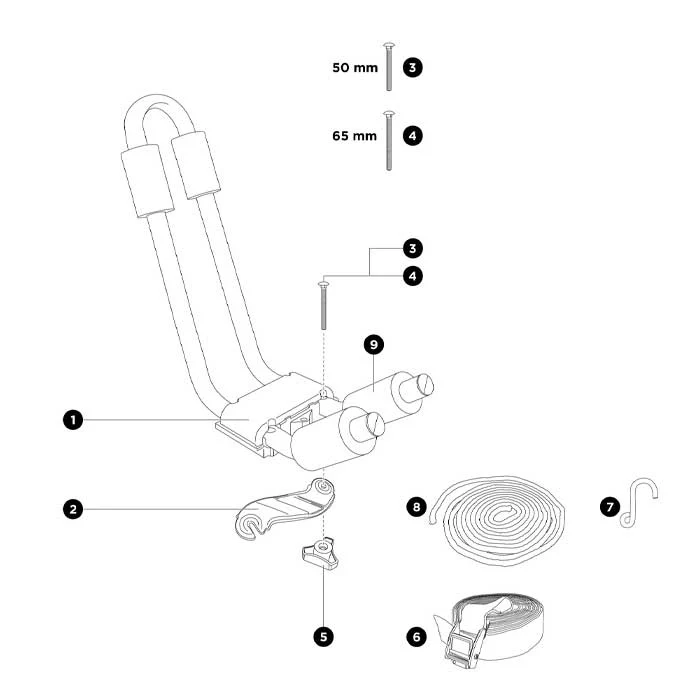 SportRack Mooring Kayak Carrier - Image 3