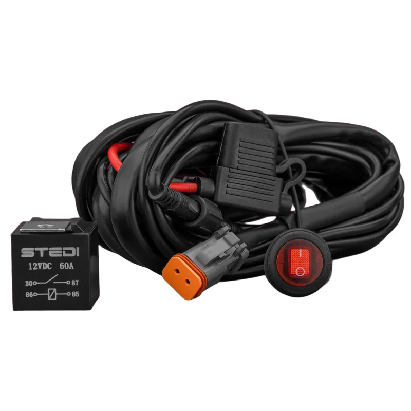 STEDI Work Light Harness | Single Output 12V Wiring Kit