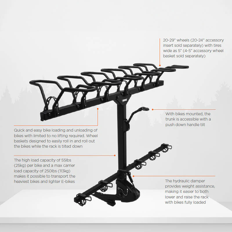 Thule ReVert 4 & 6 Bike | Vertical Bike Rack - Image 7