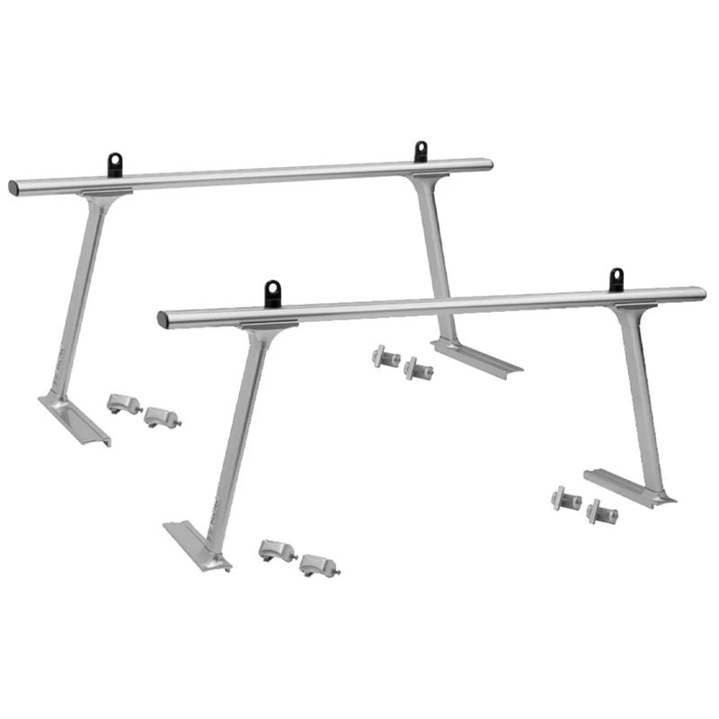 TracRac TracOne Truck Bed Cargo Rack – Silver | 800 lb Capacity