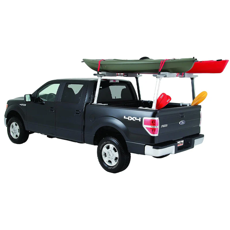 TracRac TracOne Truck Bed Cargo Rack – Silver | 800 lb Capacity - Image 4