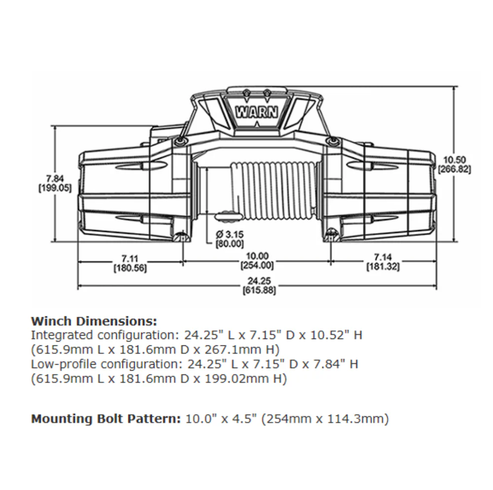 Warn Zeon Platinum 12(s) Winch - Image 5