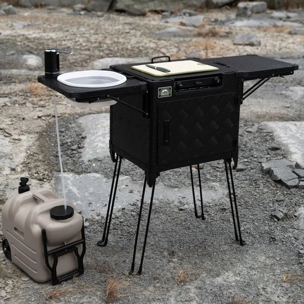 Wild Land Kitchen Box V2 Pro – Foldable Camping Kitchen - Image 2