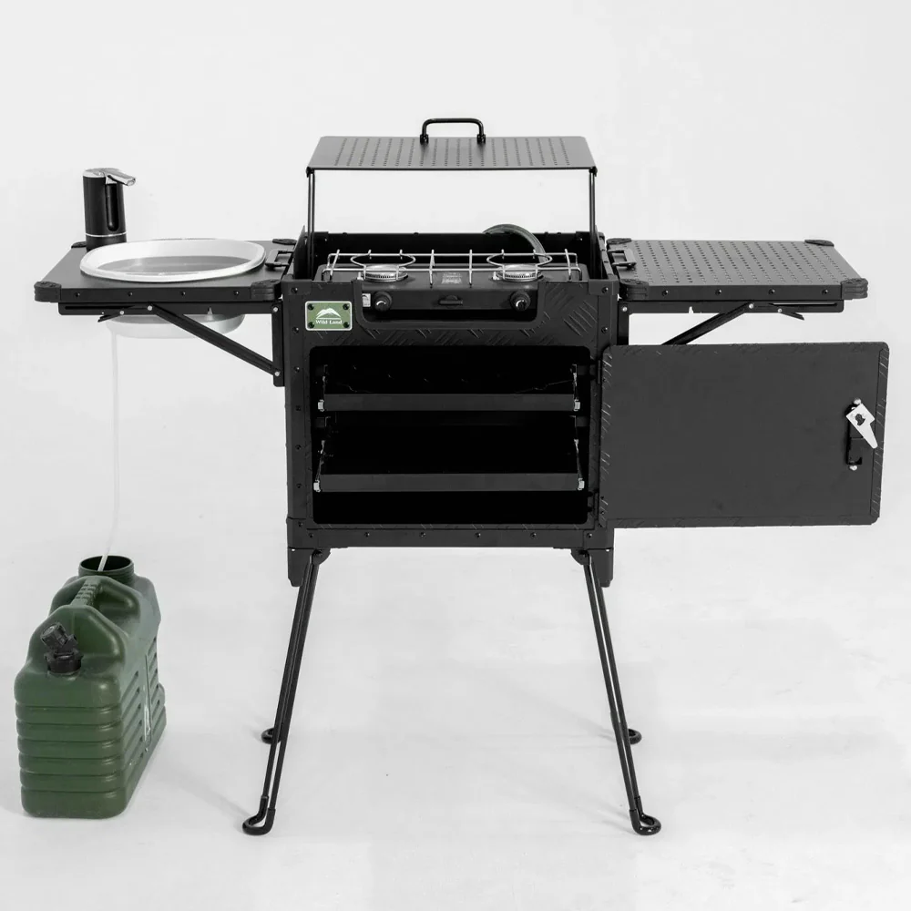 Wild Land Kitchen Box V2 Pro – Foldable Camping Kitchen - Image 3