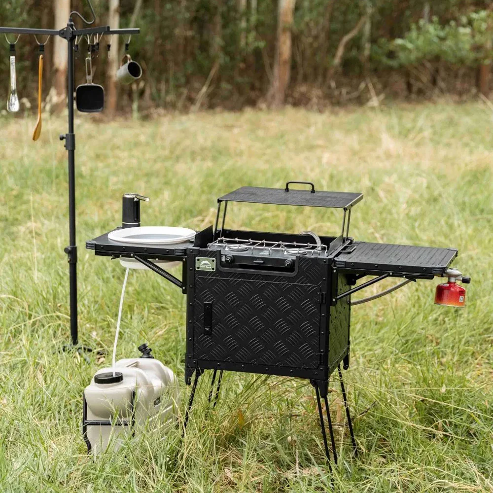 Wild Land Kitchen Box V2 Pro – Foldable Camping Kitchen - Image 5