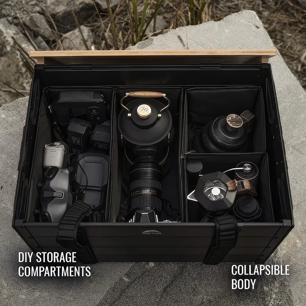 Wild Land Storage Box Pro – 48L Collapsible Aluminum - Image 4