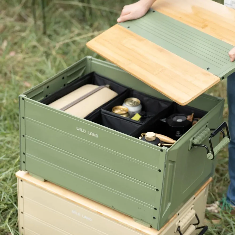 Wild Land Storage Box Pro – 48L Collapsible Aluminum - Image 8